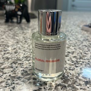 dossier floral rhubarb